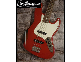 GROWLER Vox Humana Designed JB-Relic Bass Dakota Red over Sunburst