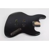 MJT Alder J-Bass body Black