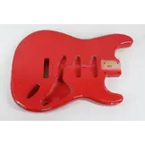 MJT Alder Strat body Fiesta Red