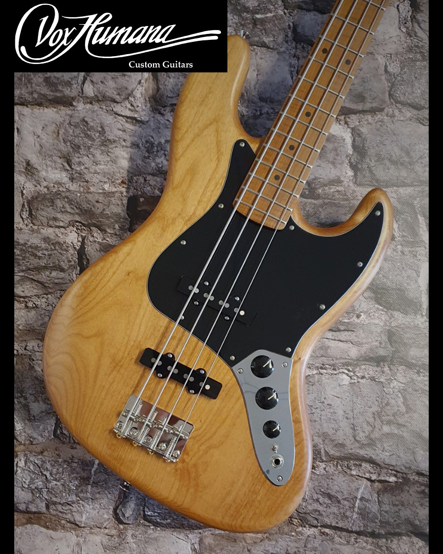 GROWLER Vox Humana Designed JB-Classic Bass Alder Natural Satin