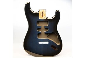 Allparts Primo Replacement Strat body - Midnight Ocean Burst