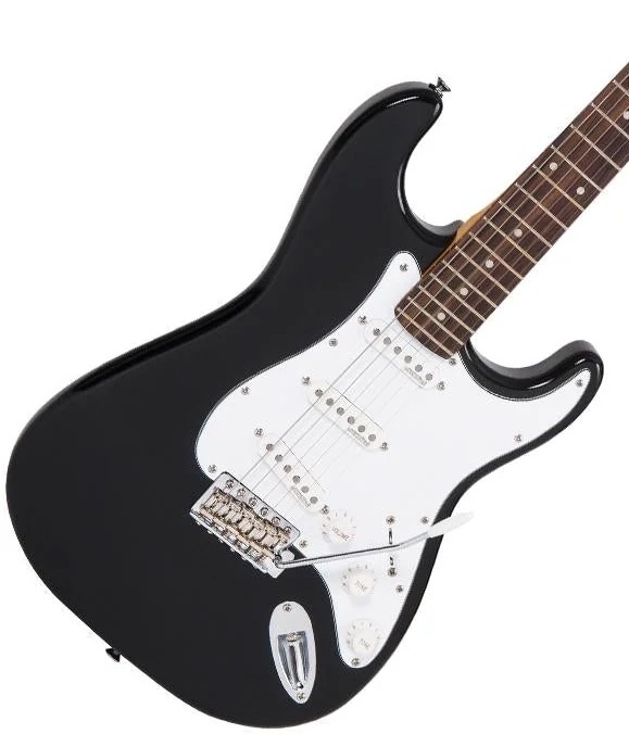 Vintage V6 Reissued Stratocaster Boulevard Black