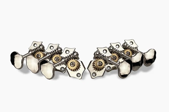 True Tune Open Gear Style Keys 3L/3R Nickel