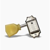 True Tune Vintage Style Tuners 3L/3R Nickel