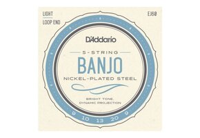D'Addario EJ60 5-String banjo snaren 009-020