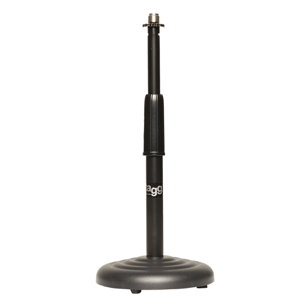 Microphone desktop stand round base
