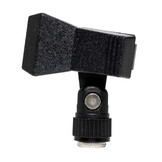 Spring loaded microphone clamp