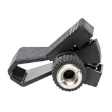 Spring loaded microphone clamp