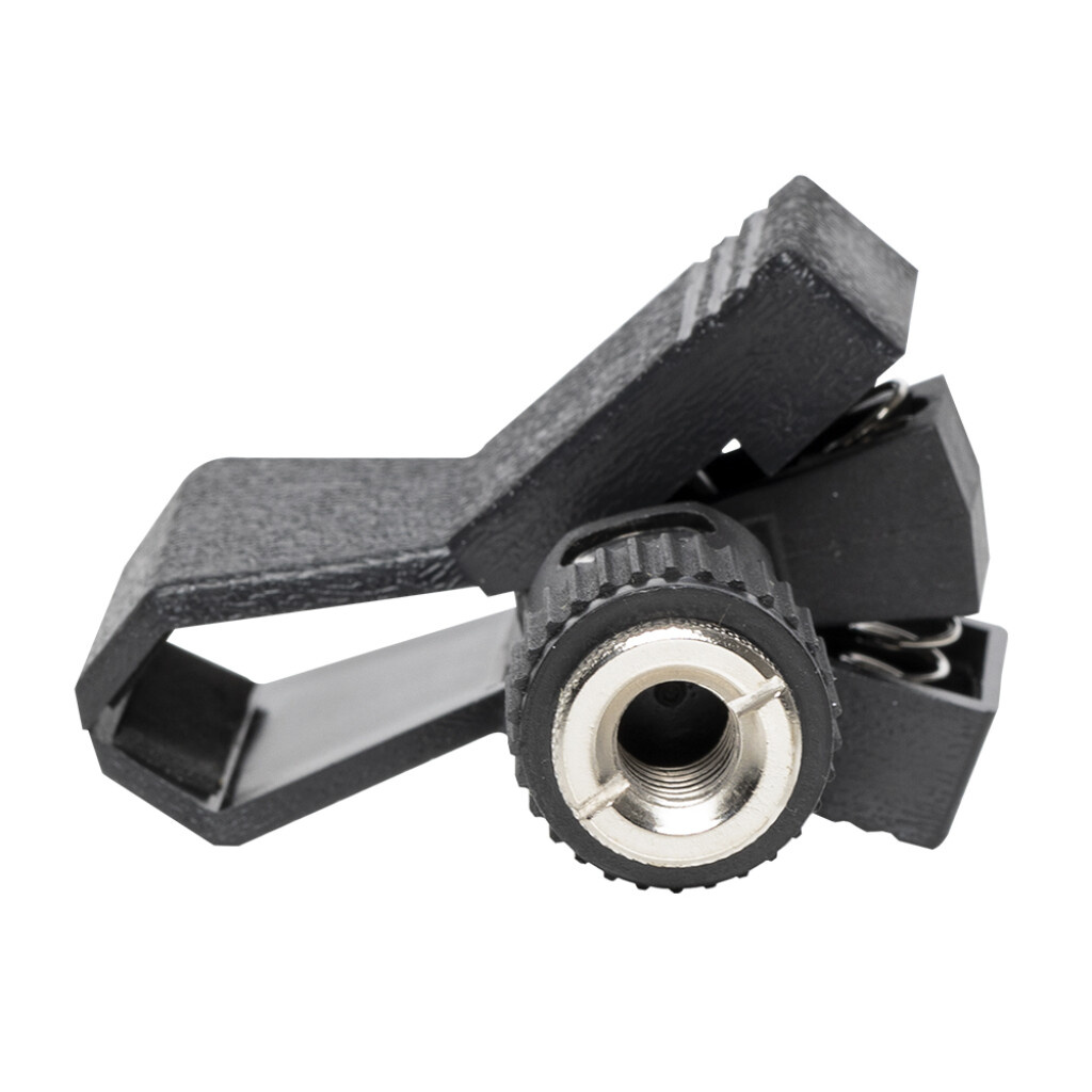 Spring loaded microphone clamp
