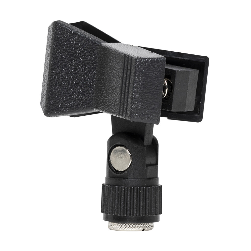 Spring loaded microphone clamp