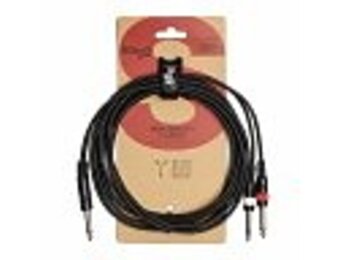 Audio cable 3M 2xmono - 1xstereo jack