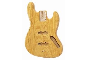 Clear Finished Swamp Ash Body for Jazz Bass