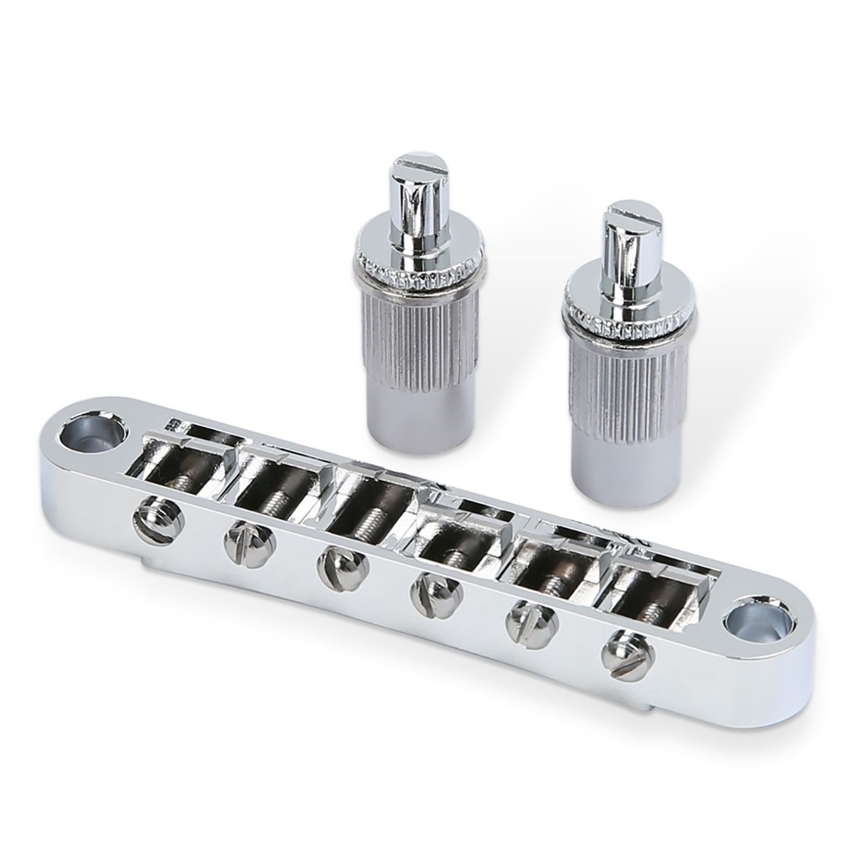 True Tone LP Tune-o -Matic bridge chrome studs 6mm