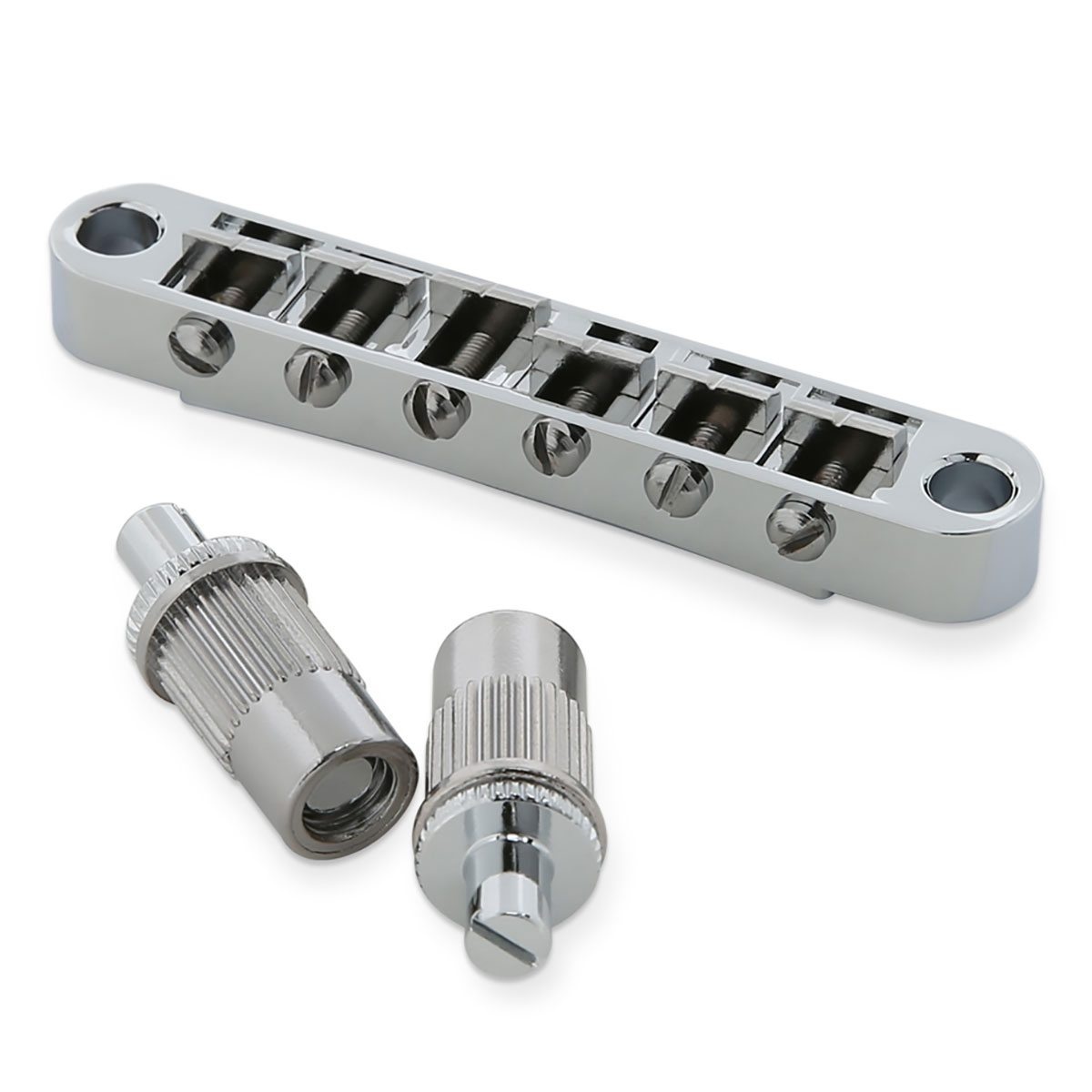 True Tone LP Tune-o -Matic bridge chrome studs 6mm