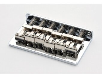 Classic Stratocaster hardtail bridge chrome