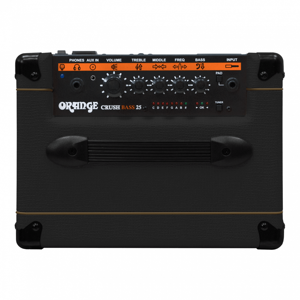 Orange Crush Bass 25 amp black