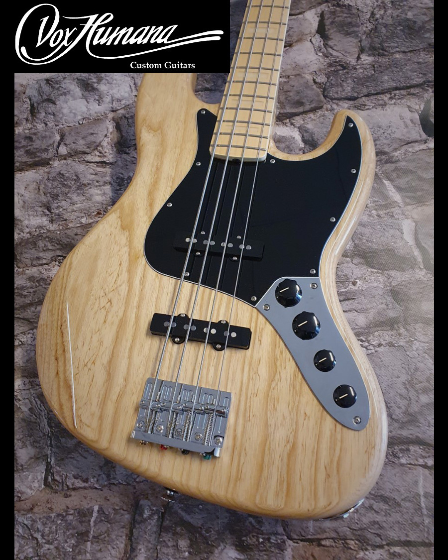 GROWLER Vox Humana Designed JB-Classic Active Bass Swamp Ash