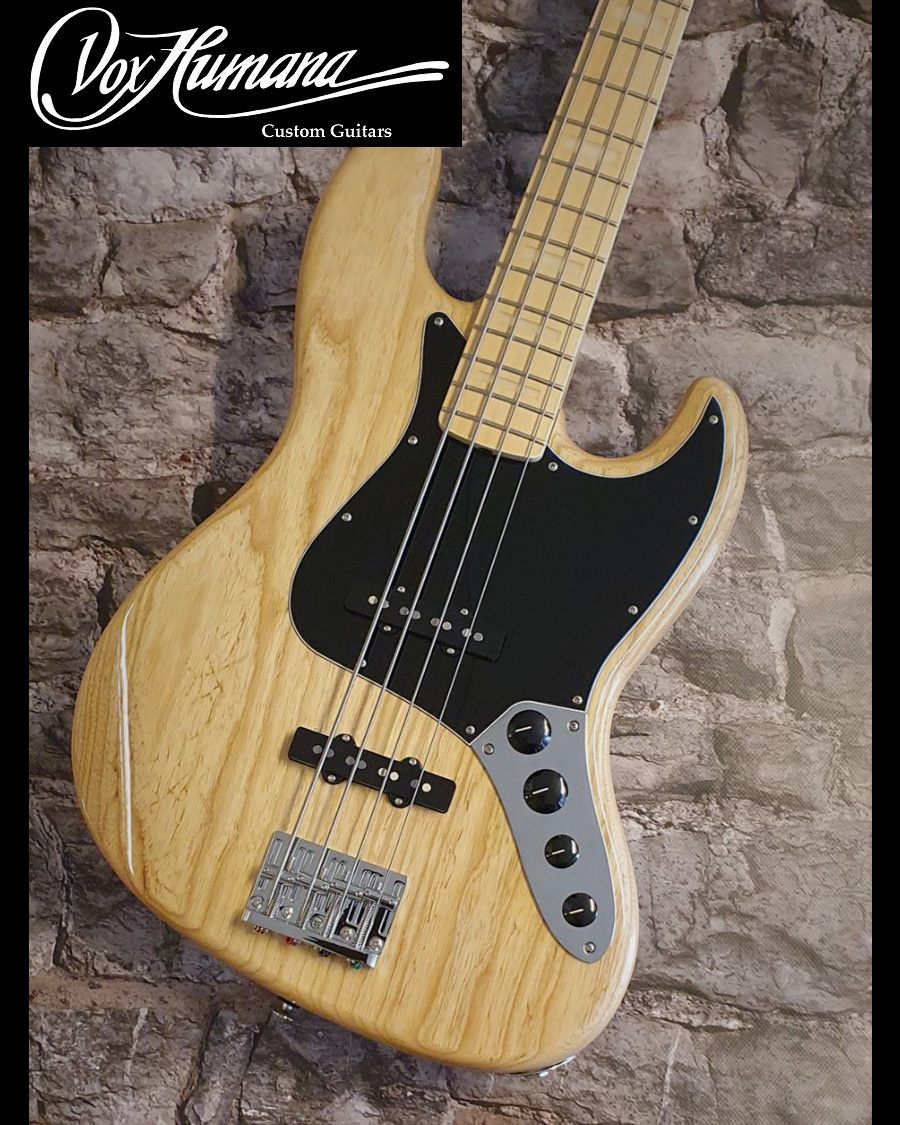 GROWLER Vox Humana Designed JB-Classic Active Bass Swamp Ash