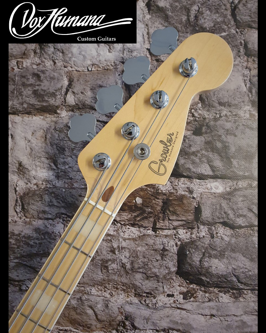GROWLER Vox Humana Designed JB-Classic Active Bass Swamp Ash