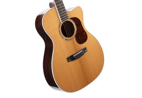 Cort Gold OC8 semi acoustic guitar with gig bag