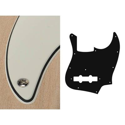 Boston J-Bass pickguard parchment 3ply
