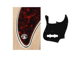 Boston J-Bass pickguard tortoise 4ply