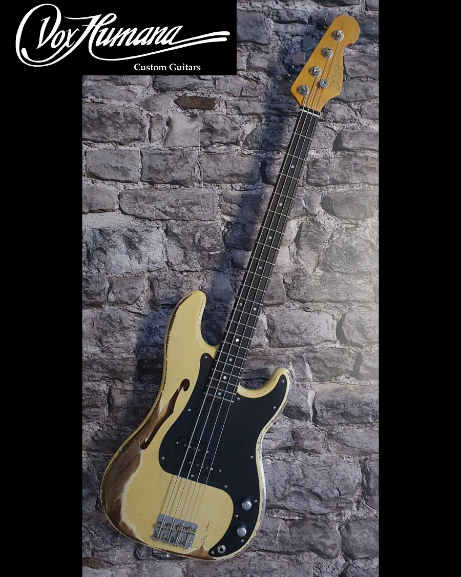 Vox Humana PB-Custom Relic Thinline Bass Blond
