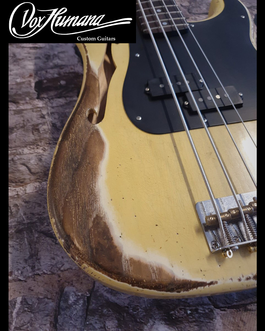 Vox Humana PB-Custom Thinline Bass Aged Blond