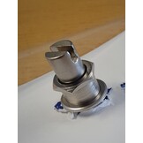 Hipshot HE6Y 1/2 Bass Xtender chrome short Y-Knob