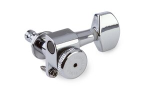 Hipshot GripLock Locking Tuners Upgrade Kit Chrome 6L non staggered