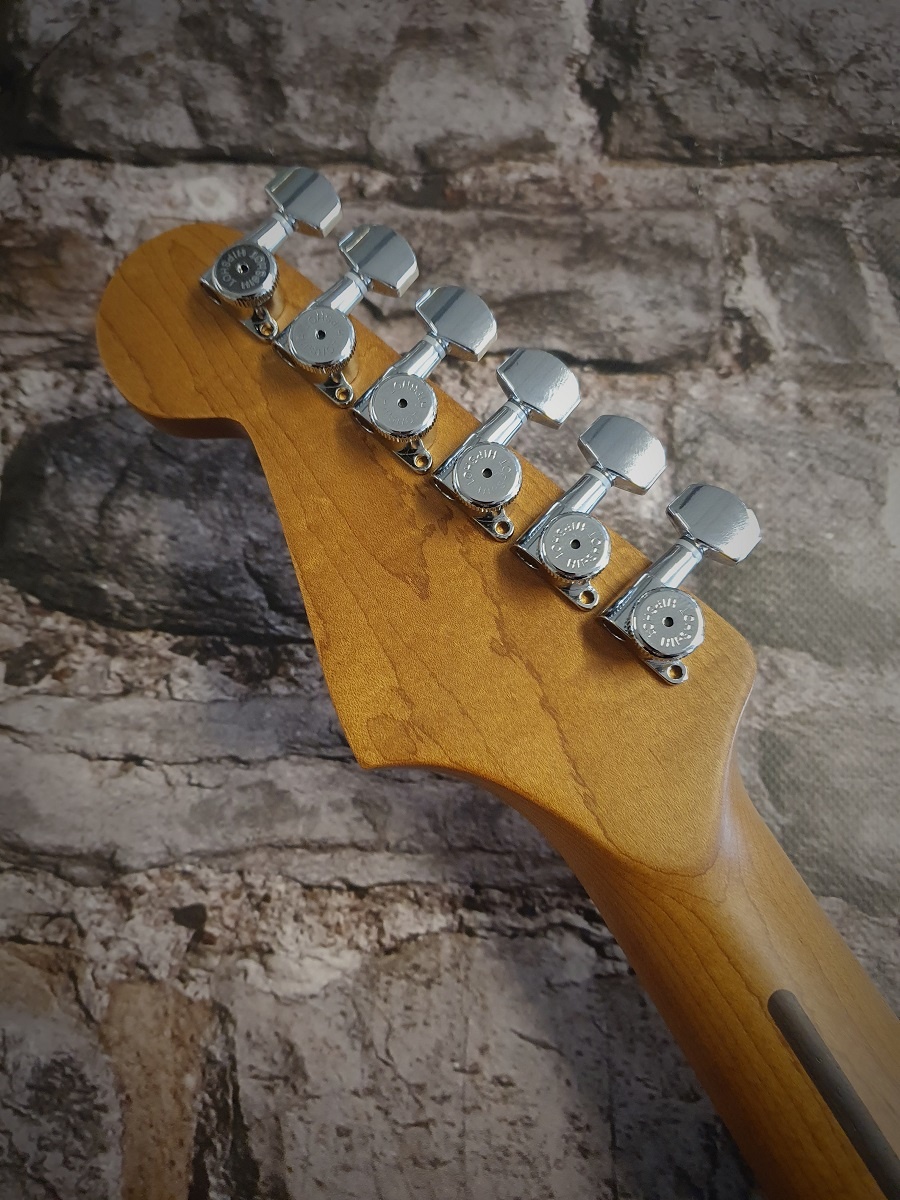Hipshot Grip-Lock Locking Tuners Upgrade Kit Chrome 6L non staggered