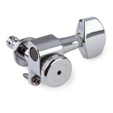 Hipshot Vintage Tuner Upgrade Kit Grip-Lock Locking Tuners Nickel 6L