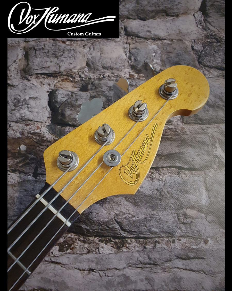 Vox Humana PB-Custom Bass Aged Shell Pink