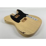 MJT Tele Double Humbucker body Swamp Ash Butterscotch