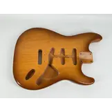 MJT Strat body alder Honey Burst