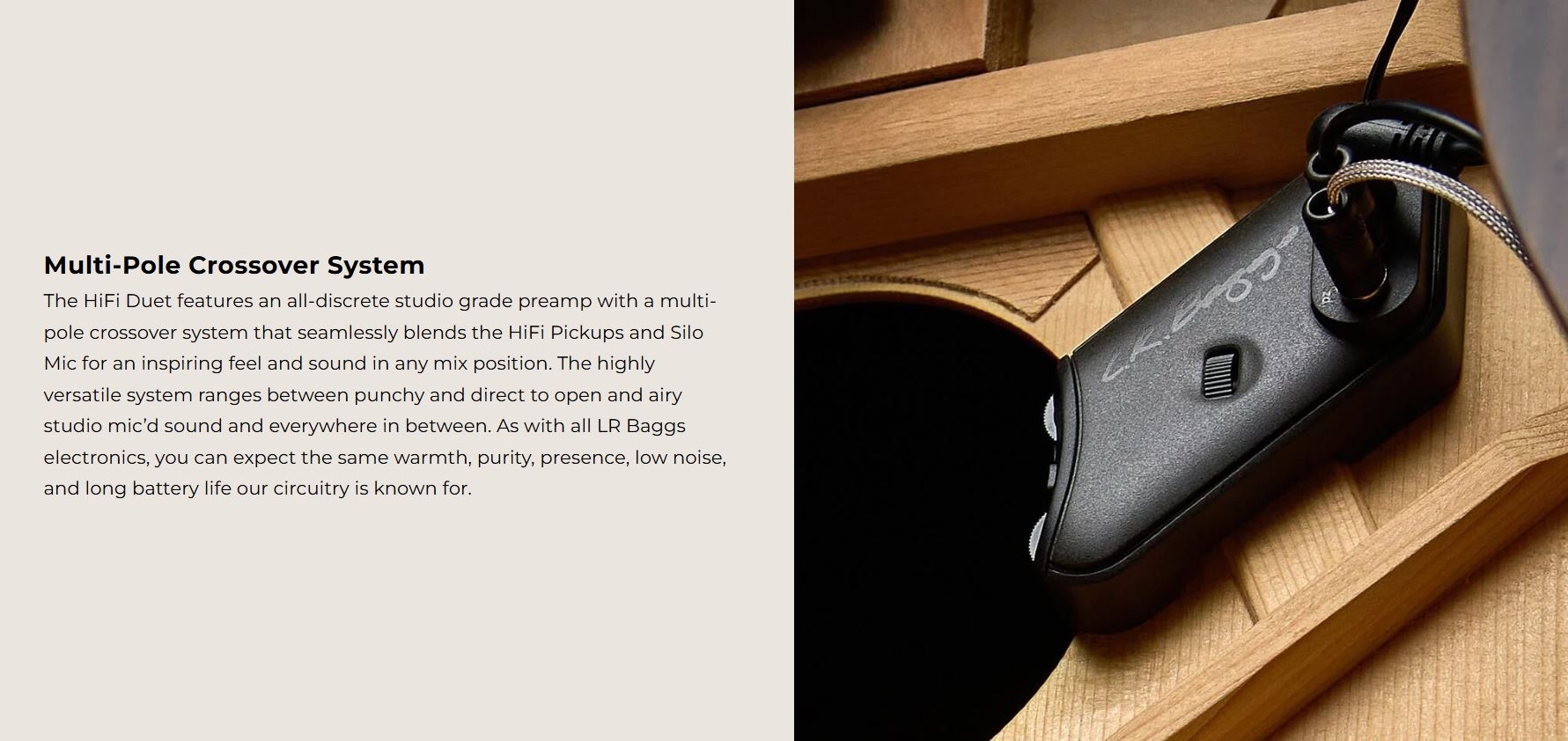 LR Baggs HiFi Duet Pickup System