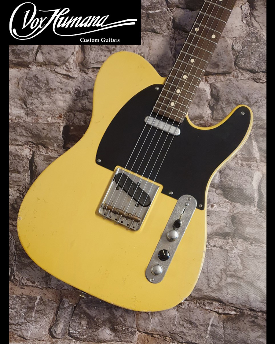 Vox Humana TE-Relic Custom Guitar Aged Blonde