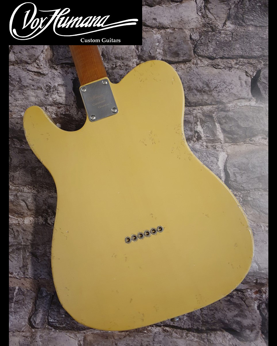 Vox Humana TE-Relic Custom Guitar Aged Blonde