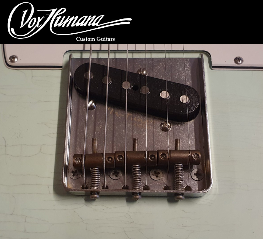 Vox Humana TE-Relic Custom Guitar Aged Surf Green