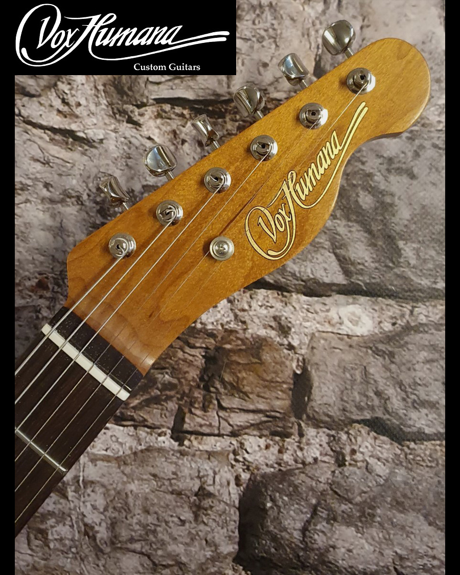 Vox Humana TE-Relic Custom Guitar Aged Surf Green