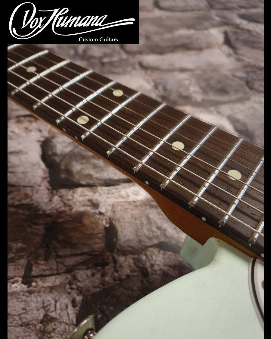 Vox Humana TE-Relic Custom Guitar Aged Surf Green