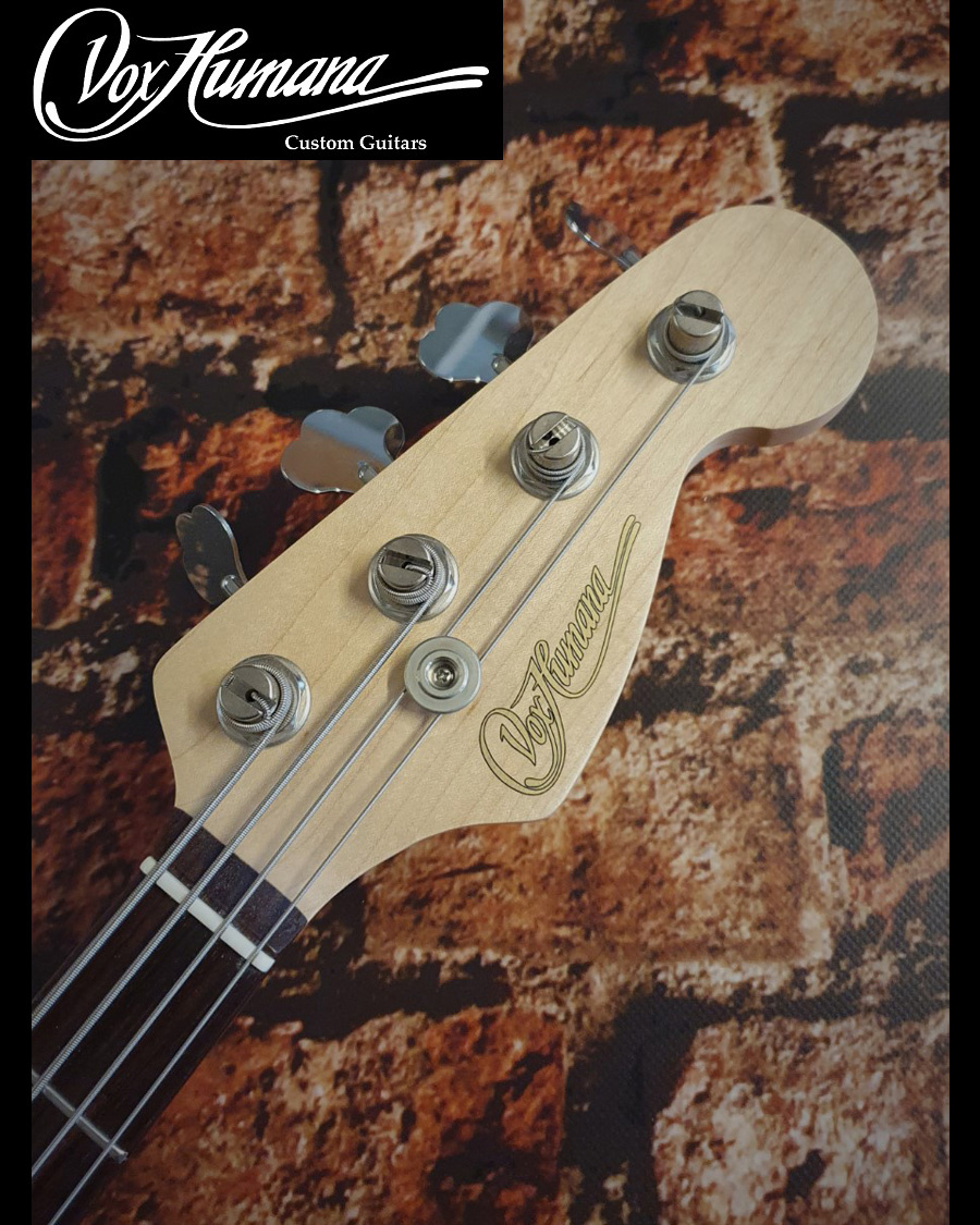 Vox Humana JB-Custom Thinline Bass Aged Shell Pink