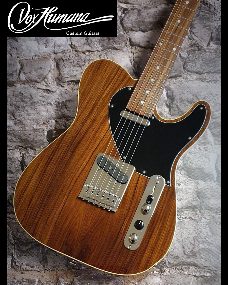 Vox Humana TE-Thinline Custom Guitar Rosewood Neck & Top