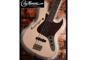 Vox Humana JB-Custom Thinline Bass Aged Shell Pink