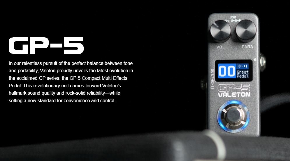 Valeton GP5 guitar multi effect processor