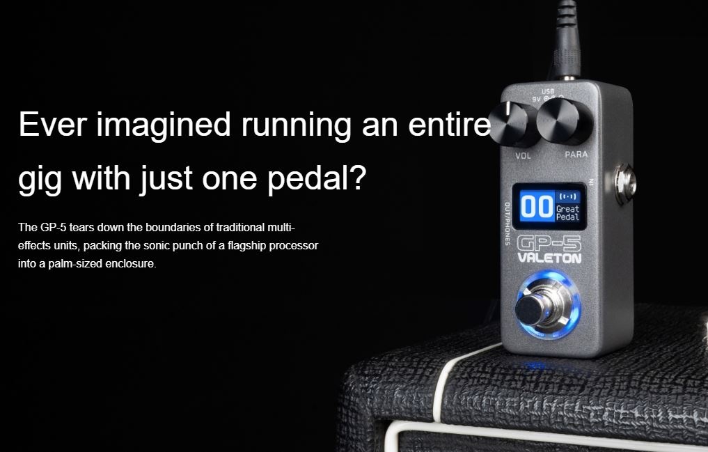 Valeton GP-5 gitaar multi-effect processor