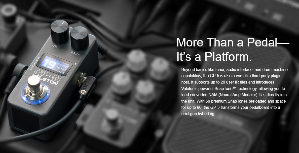 Valeton GP-5 gitaar multi-effect processor