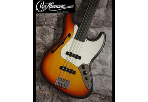 Vox Humana JB-Custom Thinline Bass Fretless aged sunburst