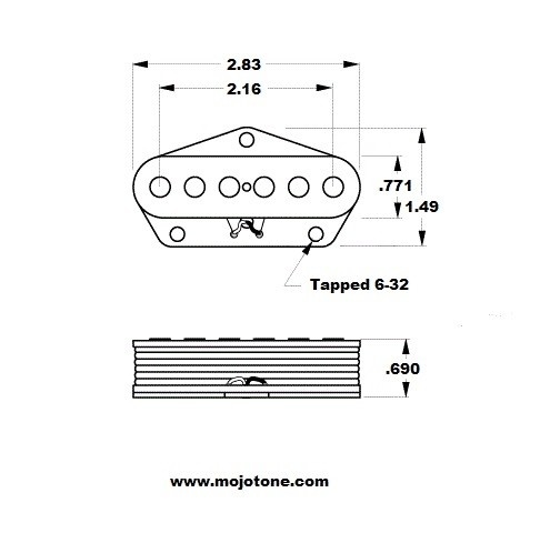 Lindy Fralin Vintage Hot Tele pickup set