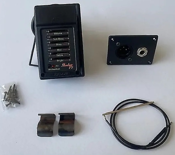 Shadow SH-P7 5-band equalizer preamp and piezo pickup